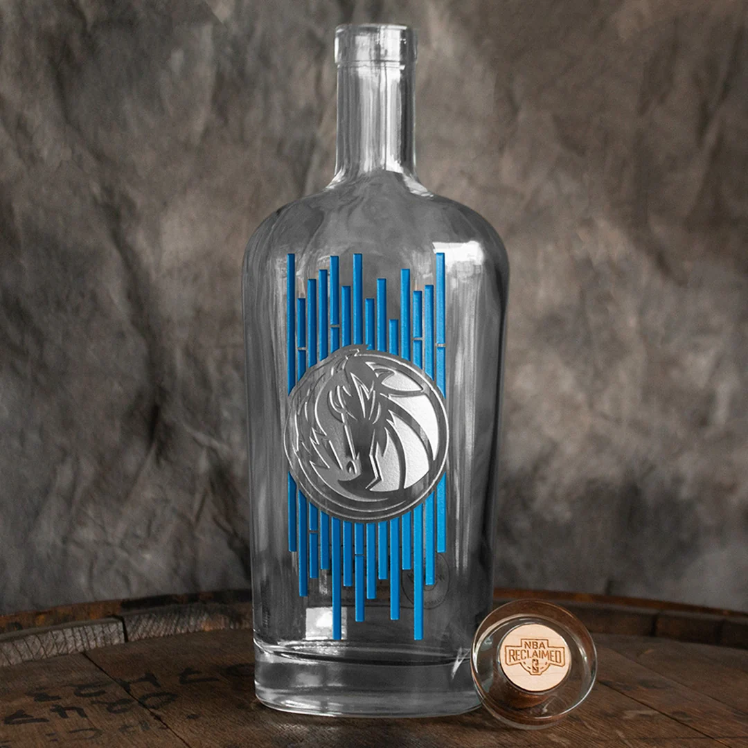 Dallas Mavericks Court Decanter