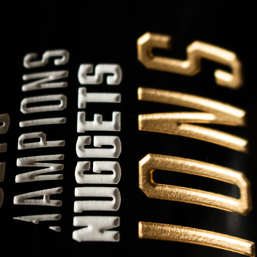 Denver Nuggets 2023 Champions Etched Wine - Image 2