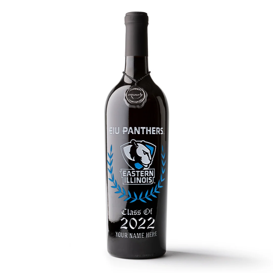 Eastern Illinois Custom Alumni Etched Wine - Image 6