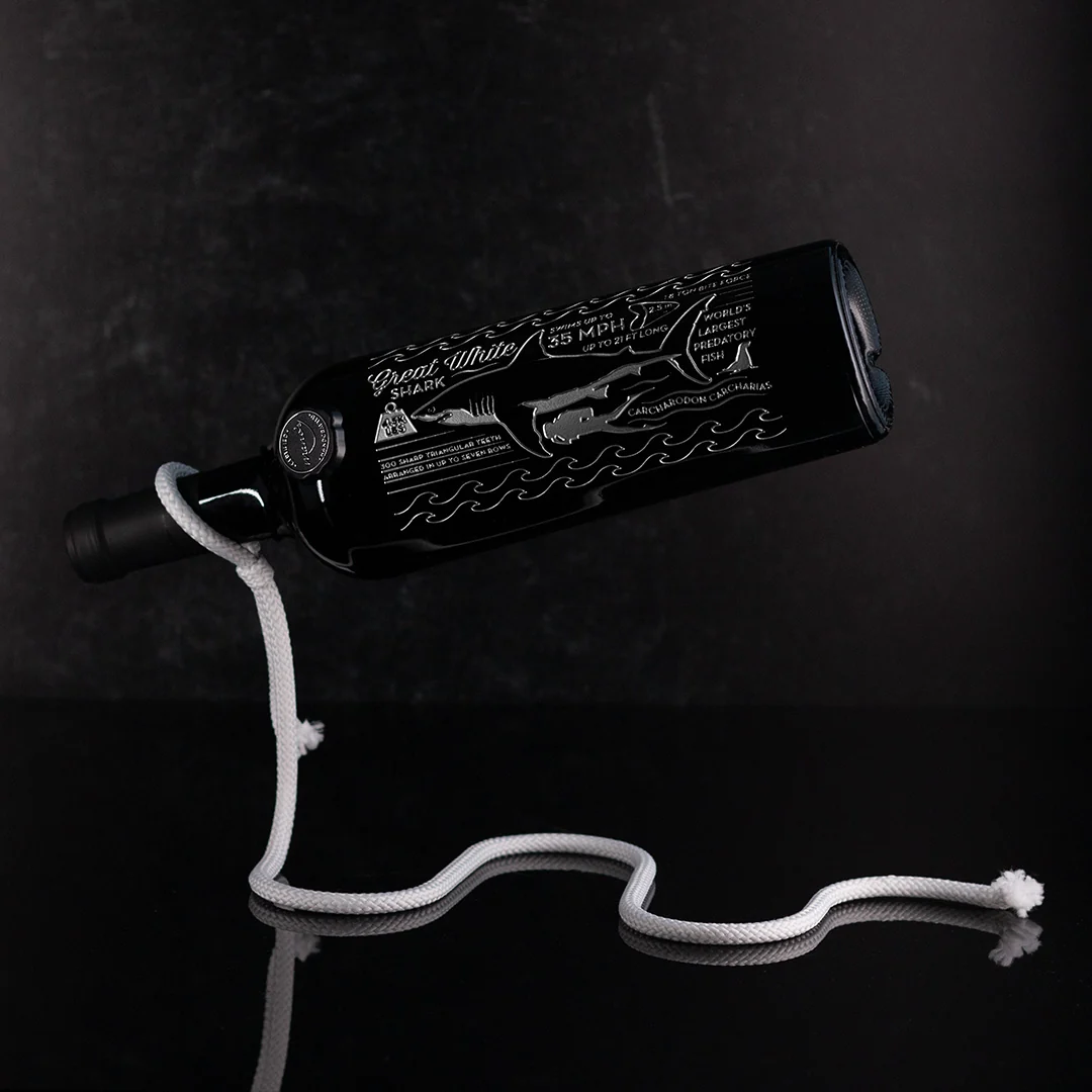 Floating Rope Wine Bottle Display - Image 3