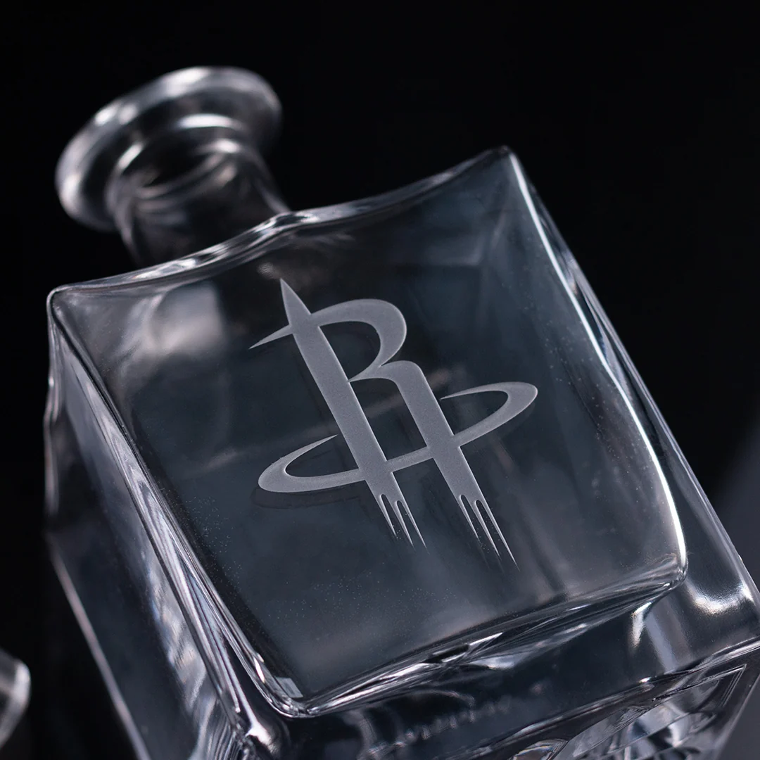Houston Rockets Square 1L Decanter - Image 6