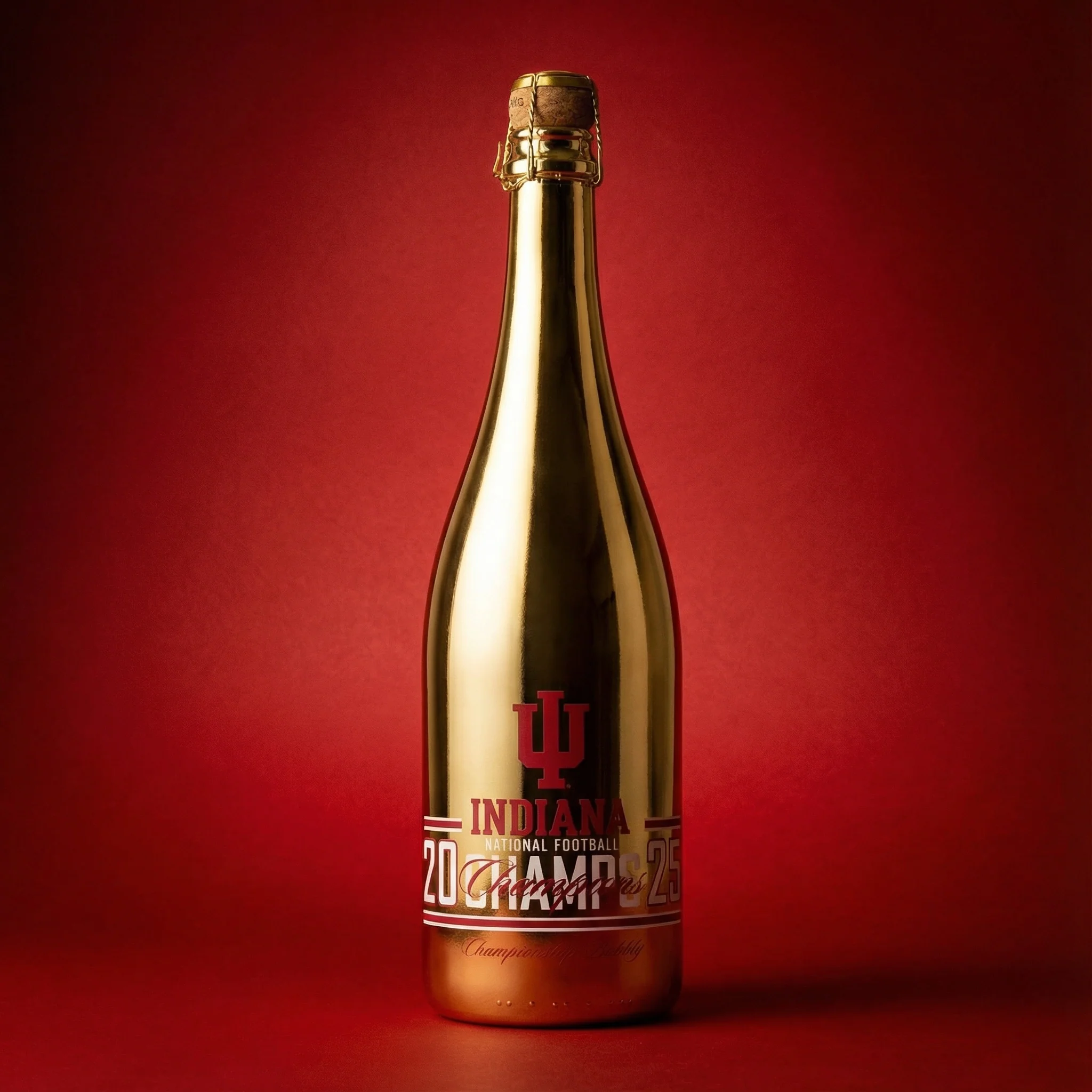 Indiana University 2025 National Champions Gold Bubbly Pack - Image 3
