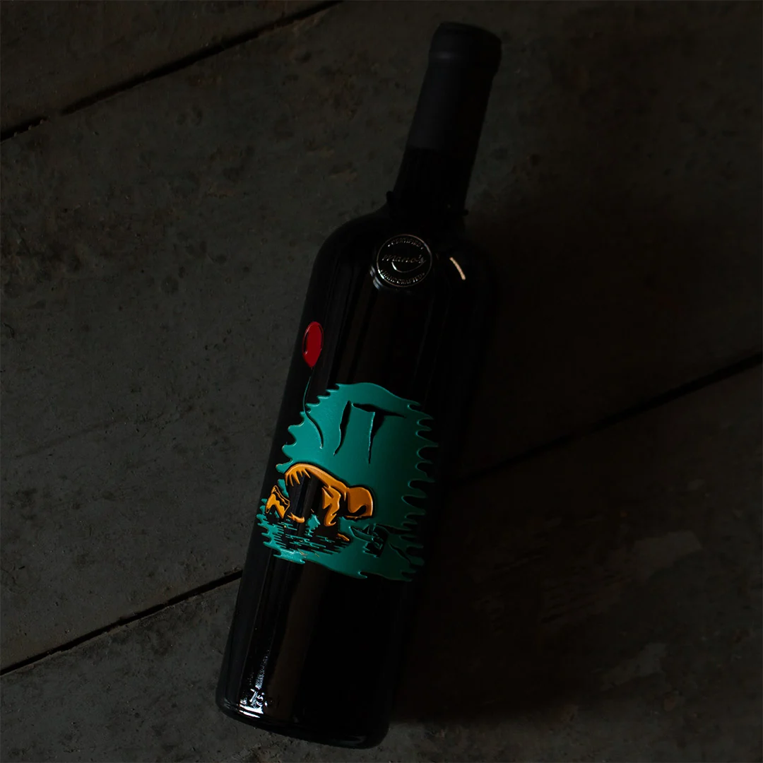 IT Georgie Balloon Etched Wine - Image 2