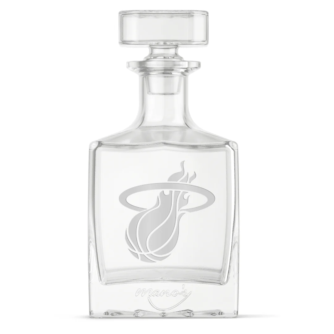 Miami Heat Square 1L Decanter - Image 3