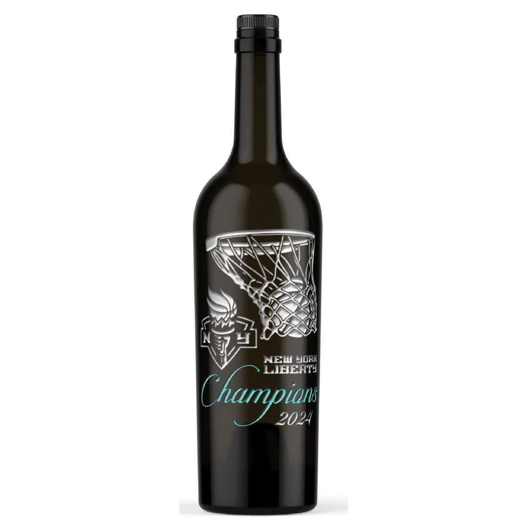 New York Liberty 2024 WNBA Champions Display Bottle - Image 4