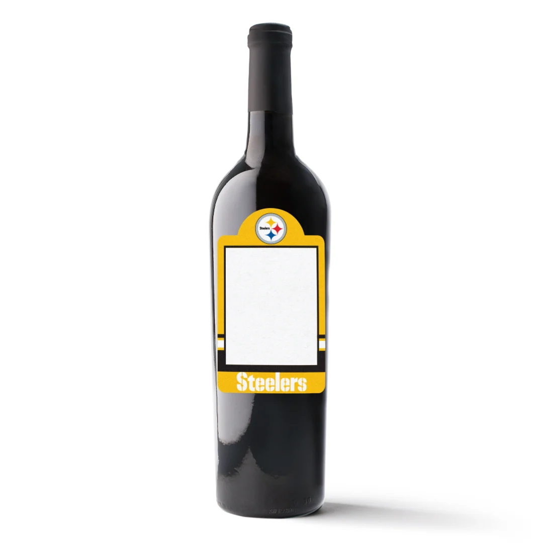 Pittsburgh Steelers Custom Label Wine - Image 3