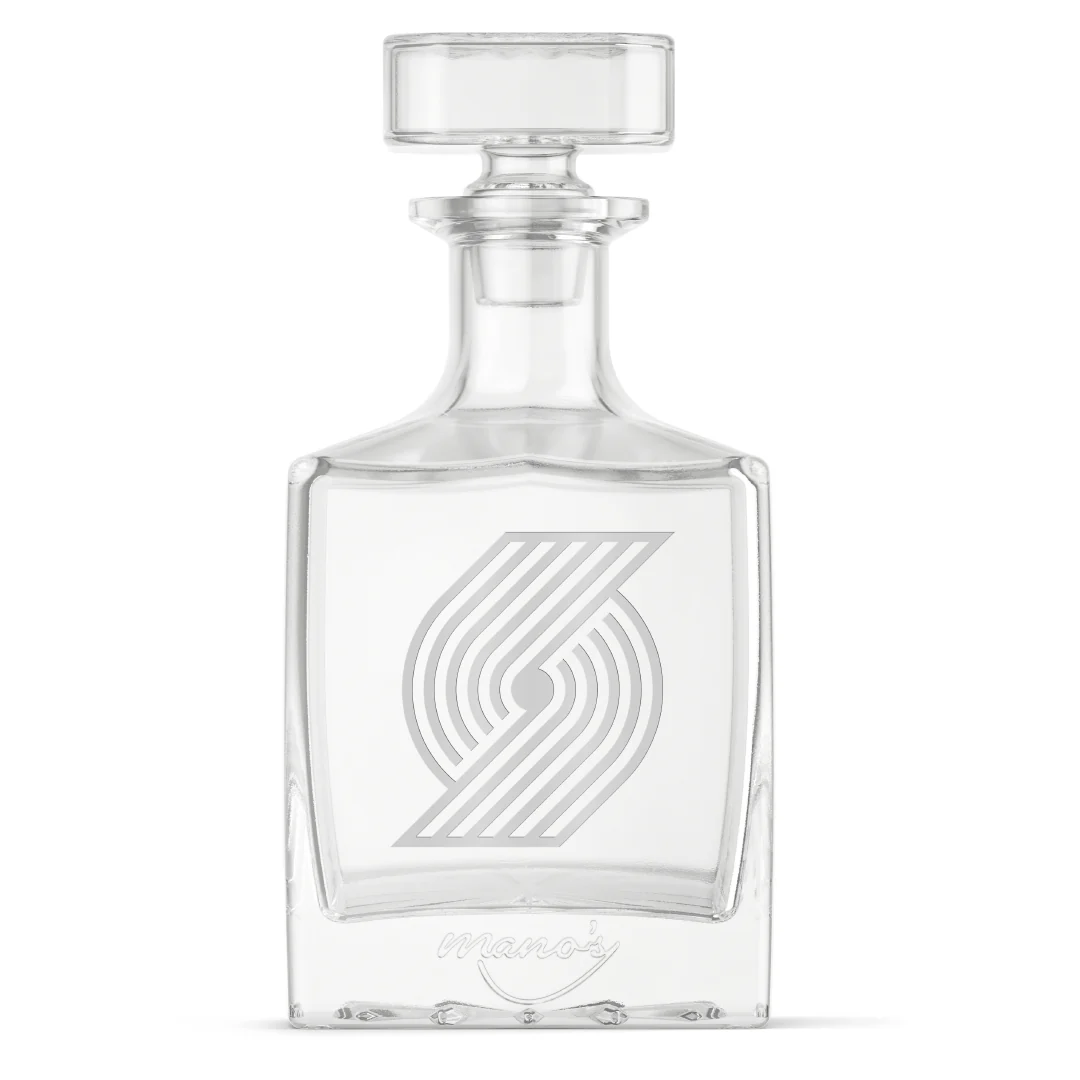 Portland Trail Blazers Square 1L Decanter - Image 2