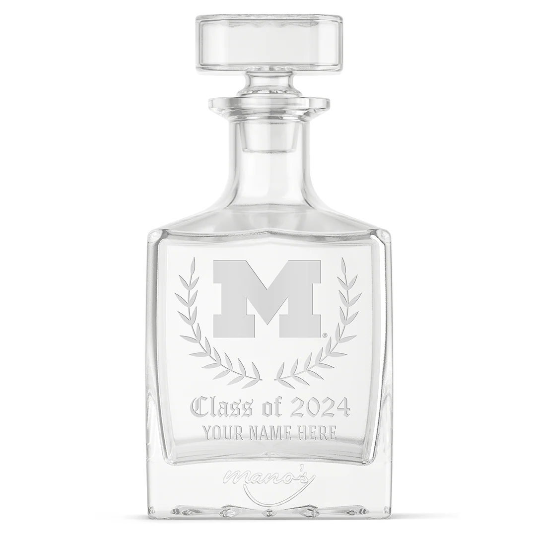 University of Michigan Custom Alumni Decanter - Image 3