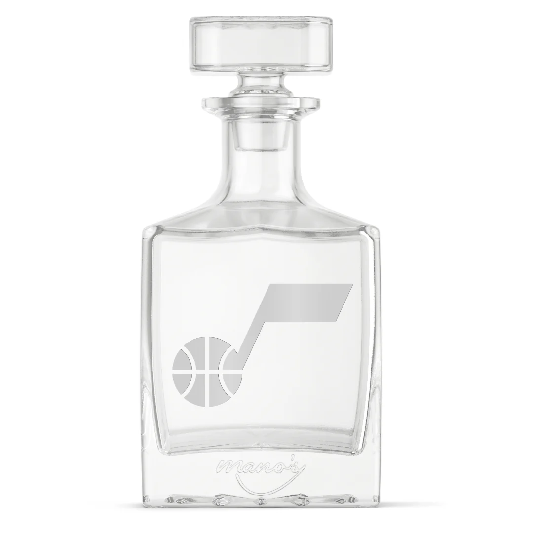 Utah Jazz Square 1L Decanter - Image 2